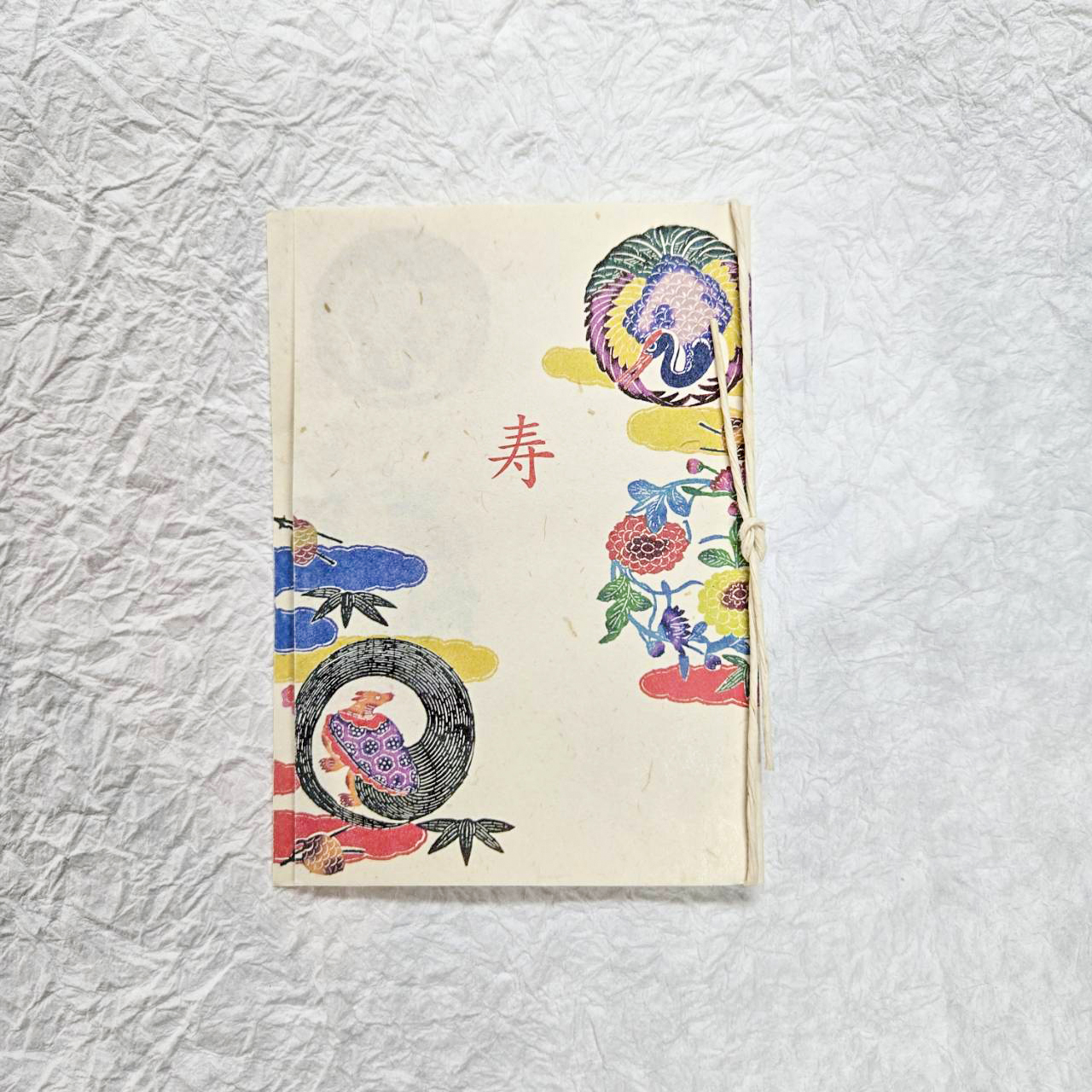 案内状(招待状) 月桃紙-鶴亀